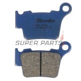 Накладки -BREMBO- 07BB27TT, BMW G450X 2008 / Husqvarna CR125, SM450R-RR, SM510R, TC250-510, TE250-510, WR125 2005-2011 / KTM EXC, EXC-F, MX, SMR, SX, SX-F 125-560 2000-2011 / SWM MC250S, RS125R-340S, SM125R 2016
