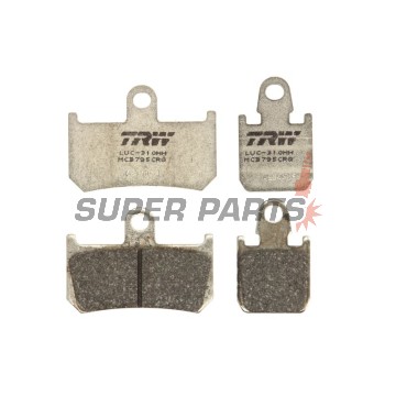 Накладки -TRW- MCB795CRQ, Yamaha FZ1 1000N / MT-01 1700 / VMX V-Max 1700 / YZF-R1 1000 (2004-2016)