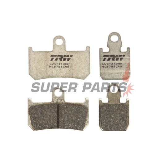 Накладки -TRW- MCB795CRQ, Yamaha FZ1 1000N / MT-01 1700 / VMX V-Max 1700 / YZF-R1 1000 (2004-2016)