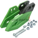 Водач за верига -POLISPORT- зелен, полиуретан, KAWASAKI KXF 250 2009-2021