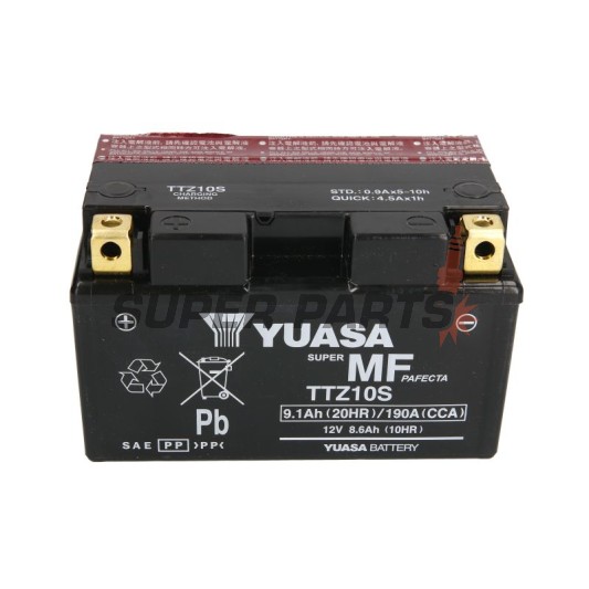 Акумулатор -YUASA- TTZ10S, 9Ah 12V