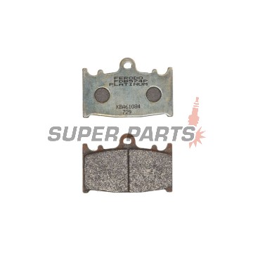 Накладки -FERODO- FDB574P, Kawasaki GPZ / Versys / Vulcan / Zephyr / Ninja / ZXR / ZZR, Suzuki Bandit / GSR / GSX-F / GSX-R / RGV / SV / Intruder 250-2000 1990-2015