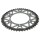 Заден пиньон -JT- JTX808,49GR, 49 зъба, сив, хибриден, Kawasaki KLX 400 2003, Suzuki DR 350 1990-1999, DR-Z 250 2001-2007, DR-Z 400 2000-2017, RM 100 1979-1982, RM 125 1983-2012, RM 250 1987-2012, RM-X 250 1989-2001, RM-X 450 2010-2019