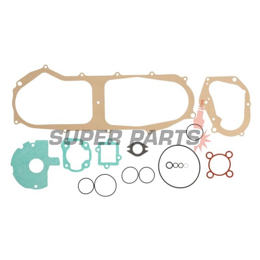 Пълен комплект гарнитури за двигател -ATHENA- Aprilia Area 51 50 1999-2000, Gulliver 50 1996-1999, Rally 50 1996-1999, SR 50 1994-1999, Benelli 491 50 1997-2001, K2 50 1998-2001, Beta Ark 50 1996-2008, Eikon 50 1999-2002