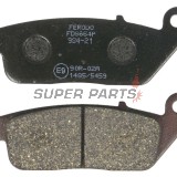Накладки -FERODO- FDB664P, Honda CB / CBR 600F / VFR 750F / Silver Wing, Triumph Bonneville / Street Triple / Scrambler, Indian Chief / Chieftain / Roadmaster, Cagiva Navigator, BMW C 600, Yamaha X-Max / Majesty 1990-2019