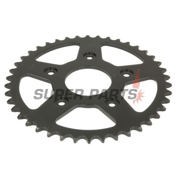Заден пиньон -JT- JTR701,42, 42 зъба, стоманен, Aprilia AF1 125 1993-1994, RS 125 1993-2007, Tuareg 125 1989-1990, Cagiva Mito 125 1990-2010, N1 125 1997-1999, Raptor 125 2003-2010, River 600 1994-1999, Supercity 125 1991-1999
