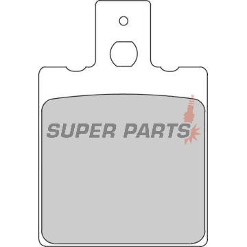 Накладки -FERODO- FDB207EF, Aprilia RS 50/125/250, AF1 125, Tuareg 125/350, Ducati Monster 600/900/1000, 916, SS 750/900, Cagiva Mito 125, Raptor 650, Elefant 750, KTM GS 125/500, MX 125/500, Moto Guzzi California 1100, Daytona 1000, V11 1100, Husqvarna C