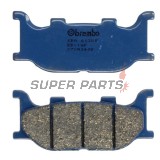 Накладки -BREMBO- 07YA3408, Yamaha FZ6 / MT-03 / SR125 / XJ600 Diversion / XJ6 / XV Virago / XVS Drag Star / YP Majesty 1995-2012