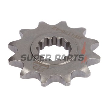 Преден пиньон -JT- JTF1120,12, 12 зъба, Aprilia MX 50 2003-2006, RS 50 1999-2005, RX 50 1998-2005, Tuono 50 2003-2005, Beta RR 50 2002-2020, Betamotor RR 50 2002-2005, RR Racing 50 2005-2020, RR Supermotard 50 2002-2009