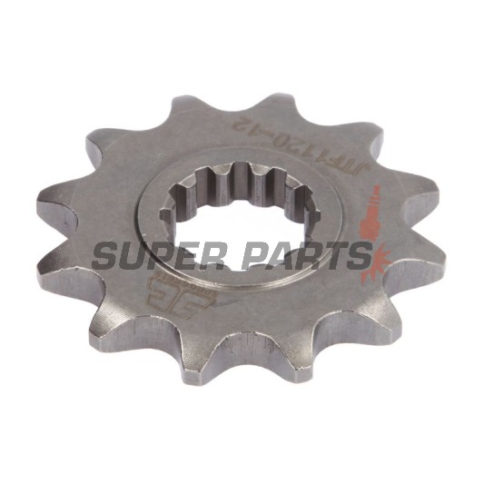 Преден пиньон -JT- JTF1120,12, 12 зъба, Aprilia MX 50 2003-2006, RS 50 1999-2005, RX 50 1998-2005, Tuono 50 2003-2005, Beta RR 50 2002-2020, Betamotor RR 50 2002-2005, RR Racing 50 2005-2020, RR Supermotard 50 2002-2009