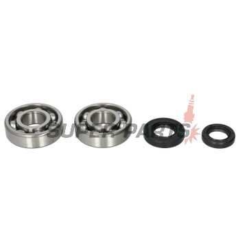 Лагери и семеринги за колянов вал комплект -4 RIDE- Honda CR 80 1985-2002, Honda CR 85 2003-2007