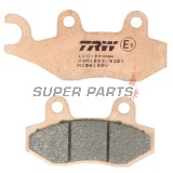 Накладки -TRW- MCB615SV, Aeon Overland 125/180, Arctic Cat DVX 90, Cagiva Canyon/Elefant/Navigator, CAN-AM Commander/Maverick 800/1000, Kawasaki Ninja/Brute Force/Teryx 125-800, Suzuki Burgman/DR Big/LT-R 200-800, Triumph Tiger/Daytona 750-1200, Yamaha YF