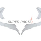 Предни странични пластмаси -POLISPORT- бели, KAWASAKI KX 250/450 2019-2023