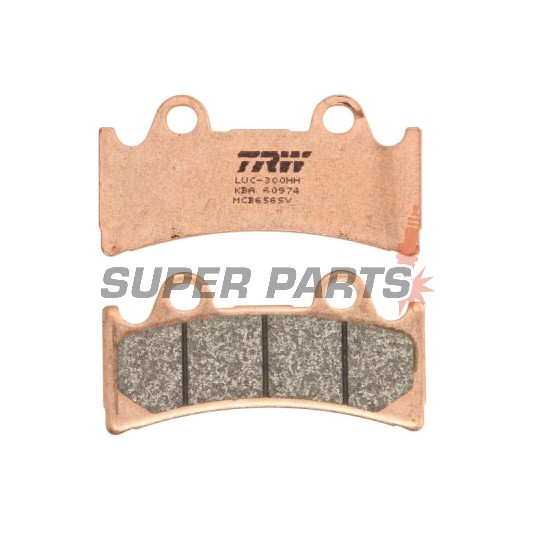 Накладки -TRW- MCB656SV, Triumph Daytona 900 Super III + Yamaha FZR1000 Genesis Exup / YZF750R-SP (1993-1998)