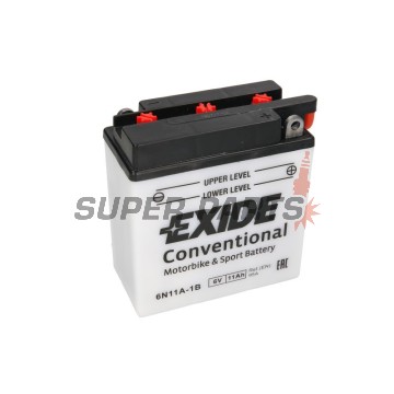 Акумулатор -EXIDE- 6N11A-1B, 11Ah 6V