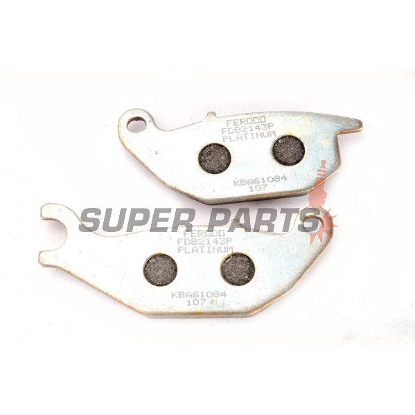 Накладки -FERODO- FDB2143P, Honda CBR 125R 2004-2012, XL 125V Varadero 2001-2007