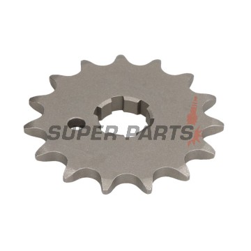 Преден пиньон -JT- JTF507,15, 15 зъба, Cagiva WMX 250 1989-1992, Husqvarna CR 250 1990-1997, CR 360 1992-1994, WR 250 1990-1998, WR 360 1992-2002, Kawasaki KDX 250 1982-1985, KX 250 1979-1986, KX 420 1980, KX 500 1983-1986