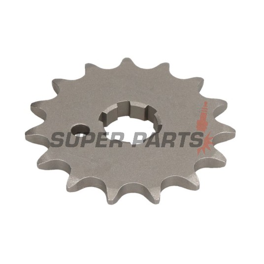 Преден пиньон -JT- JTF507,15, 15 зъба, Cagiva WMX 250 1989-1992, Husqvarna CR 250 1990-1997, CR 360 1992-1994, WR 250 1990-1998, WR 360 1992-2002, Kawasaki KDX 250 1982-1985, KX 250 1979-1986, KX 420 1980, KX 500 1983-1986