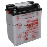 Акумулатор -YUASA- YB12AL-A2+ELEKTROLI, 12.6Ah 12V