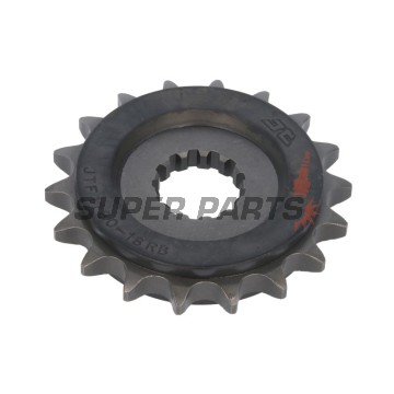 Преден пиньон -JT- JTF1180,18RB, 18 зъба, с гумен демпфер, Triumph Adventurer 900 1996-2001, Daytona 750/1000 1991-1995, Daytona 900/1200 1993-1997, Daytona 955 1997-2006, Legend 900 1998-2001, Speed Triple 1050 2005-2017, 2019