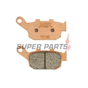 Накладки -FERODO- FDB531ST, Honda Transalp / Africa Twin / Dominator / Deauville, Triumph Daytona / Street Triple / Tiger, Buell XB / Lightning / Cyclone, Cagiva Elefant / Navigator, Suzuki Freewind, Yamaha XJ6 / X-Max 1986-2020