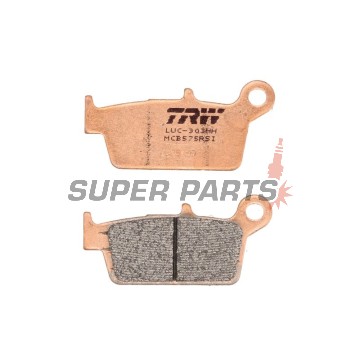 Накладки -TRW- MCB575RSI, CPI Sahel 125, Gas Gas EC/FSE/FSR/MC/SM 125-515cc, Honda CR/CRM/XR 50-650cc, Kawasaki KDX/KLX/KX 125-500cc, Suzuki DR-Z/RM 125-400cc, Yamaha WR/YZ 125-426cc