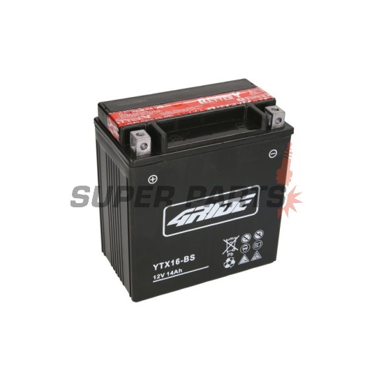 Акумулатор -4 RIDE- YTX16-BS 4RIDE, 14Ah 12V