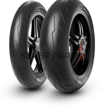 Предна шосейна гума -PIRELLI MOTOR- 120/60ZR17, DIABLO ROSSO IV