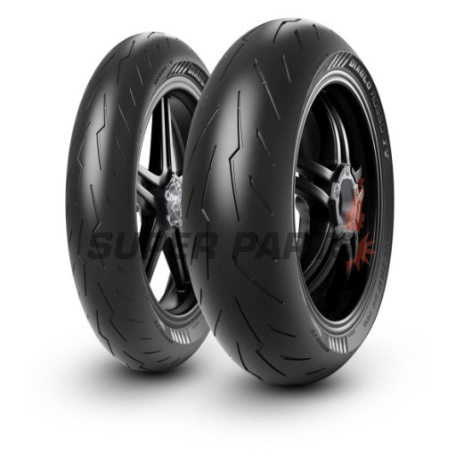 Задна шосейна гума -PIRELLI MOTOR- 180/55ZR17, DIABLO ROSSO IV