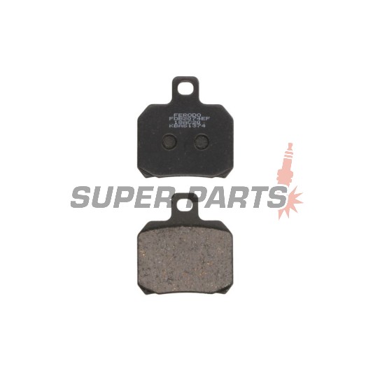 Накладки -FERODO- FDB2074EF, Aprilia ETV, RS, RSV, SL, Tuono; Benelli TNT, Tornado, TreK; Ducati 1098, 1198, 848, Monster, Multistrada, Panigale; KTM RC8, Super Duke; Moto Guzzi Breva, Nevada; Piaggio Beverly, X8, X9; Yamaha YP, VP, XQ