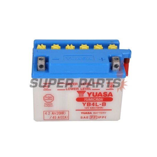 Акумулатор -YUASA- YB4L-B, 4Ah 12V