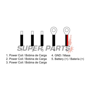 Реле за зареждане -DZE- DZE02348, реле-регулатор, 12V, 35A, Harley-Davidson