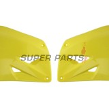 Предни странични пластмаси -POLISPORT- жълти, SUZUKI RM 125/250 2001-2008