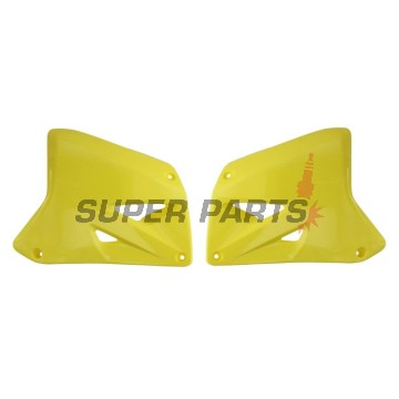 Предни странични пластмаси -POLISPORT- жълти, SUZUKI RM 125/250 2001-2008