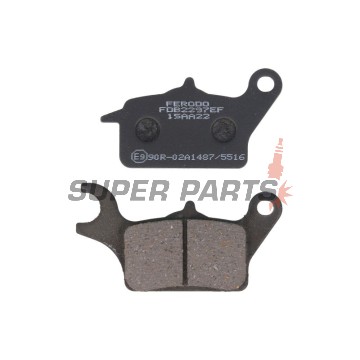 Накладки -FERODO- FDB2297EF, Yamaha MW Tricity 125 2014-2018