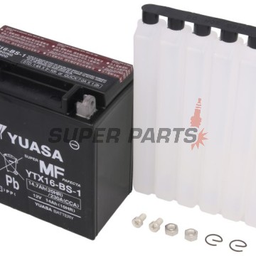 Акумулатор -YUASA- YTX16-BS-1, 15Ah 12V