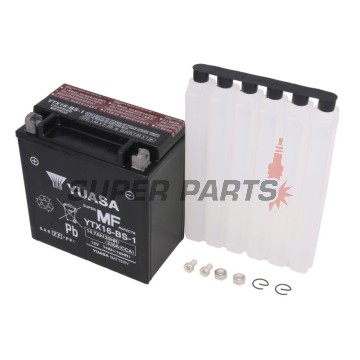 Акумулатор -YUASA- YTX16-BS-1, 15Ah 12V