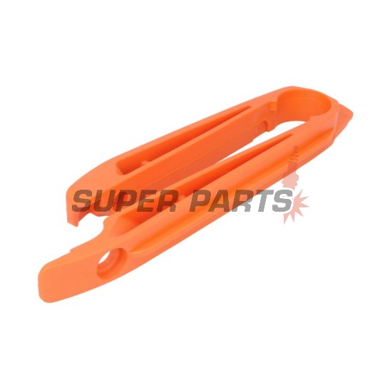 Плъзгач за верига -POLISPORT- оранжев, полиуретан, KTM EXC, EXC-F, SX, SX-F, XC, XCF-W, XC-W 125-530 2007-2011