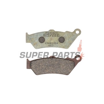 Накладки -FERODO- FDB2006P, Aprilia ETV / Pegaso / RS, BMW C1 / F / R, Ducati Diavel / GT / Sport / xDiavel, Honda CB / FX / NT / NX / SLR, KTM Adventure / Super Enduro, Moto Guzzi / Moto Morini, Triumph Rocket / Thunderbird 125-2300 1990-2022