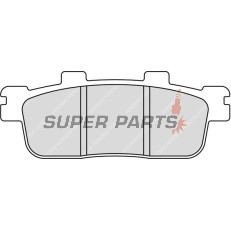 Накладки -FERODO- FDB2226EF, Peugeot LXR 125 / 200, SYM GTS / HD / Joymax / Joyride 125-250, TGB X-Motion 125 / 250 2003-2012