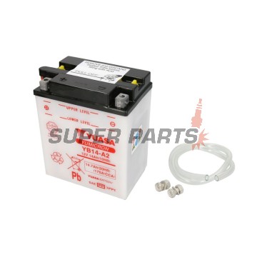 Акумулатор -YUASA- YB14-A2, 15Ah 12V