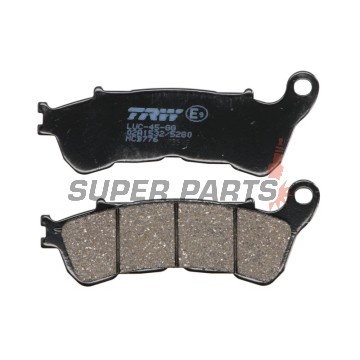 Накладки -TRW- MCB776, Harley-Davidson XL883-1200 Sportster + Honda CB-CBF-CBR / FES-FJS-NSS Forza / NC-NT-SH-ST / VFR-VT-XL + Suzuki Burgman / Sixteen / Boulevard-Intruder 1800 (2004-2018)