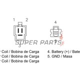 Реле за зареждане -DZE- реле-регулатор, 12V, 20A, HONDA XR 125 2003-2012