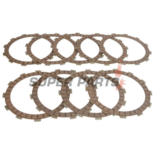 Съединител комплект (дискове) -FERODO- FCD0426, Kawasaki ZZR 1100 / 1200, GPZ 1100 1990-2004