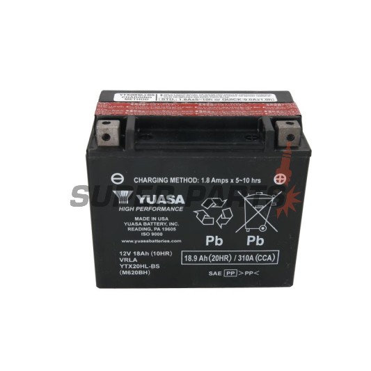 Акумулатор -YUASA- YTX20HL-BS, 19Ah 12V