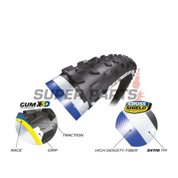 Велосипедна гума -MICHELIN- 29X2.10, FORCE XC