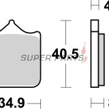 Накладки -BREMBO- 07BB33LA, Aprilia RSV Mille / RSV1000R, Benelli TnT / Tornado, BMW S1000RR / S1000R