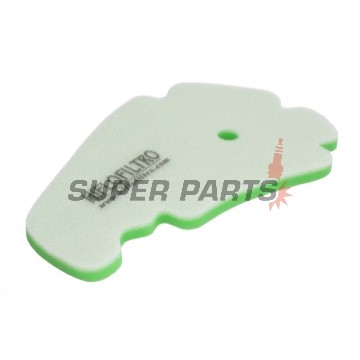 Въздушен филтър -HIFLO FILTRO- HFA5201DS, Piaggio Beverly / MP3 / X7 / X9 + Aprilia Atlantic / SR Max / Sport City + Gilera Nexus / Runner / Fuoco + Peugeot / Malaguti / Derbi / Italjet (125-500cc) (2001-2024)