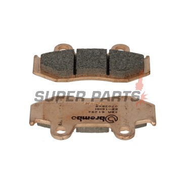 Накладки -BREMBO- 07038XS, Suzuki AN250-400 Burgman 1998-2007