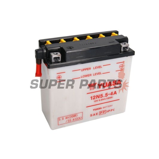 Акумулатор -YUASA- 12N5.5-4A, 6Ah 12V